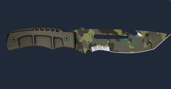 Bowie Knife Boreal Forest FT