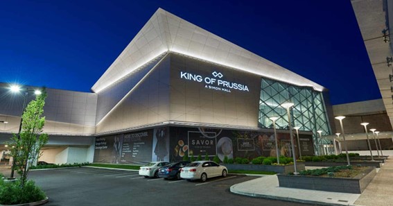 King Of Prussia Mall- Built-Up Area Of 2,793,200 Sq.Ft