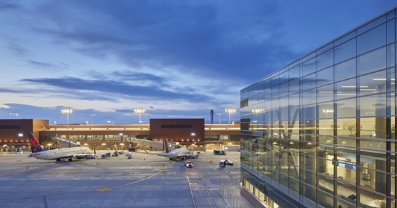 Salt Lake City International Airport - 31.1Km Square