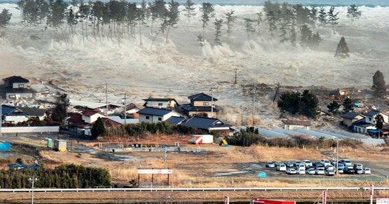 Tohoku Tsunami -Height up to 32 Feet
